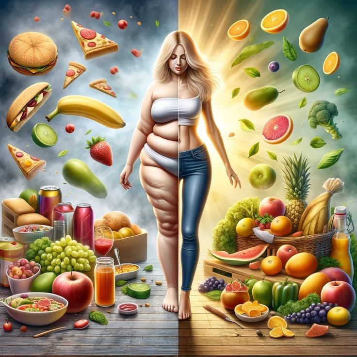 אישה חצי חצי